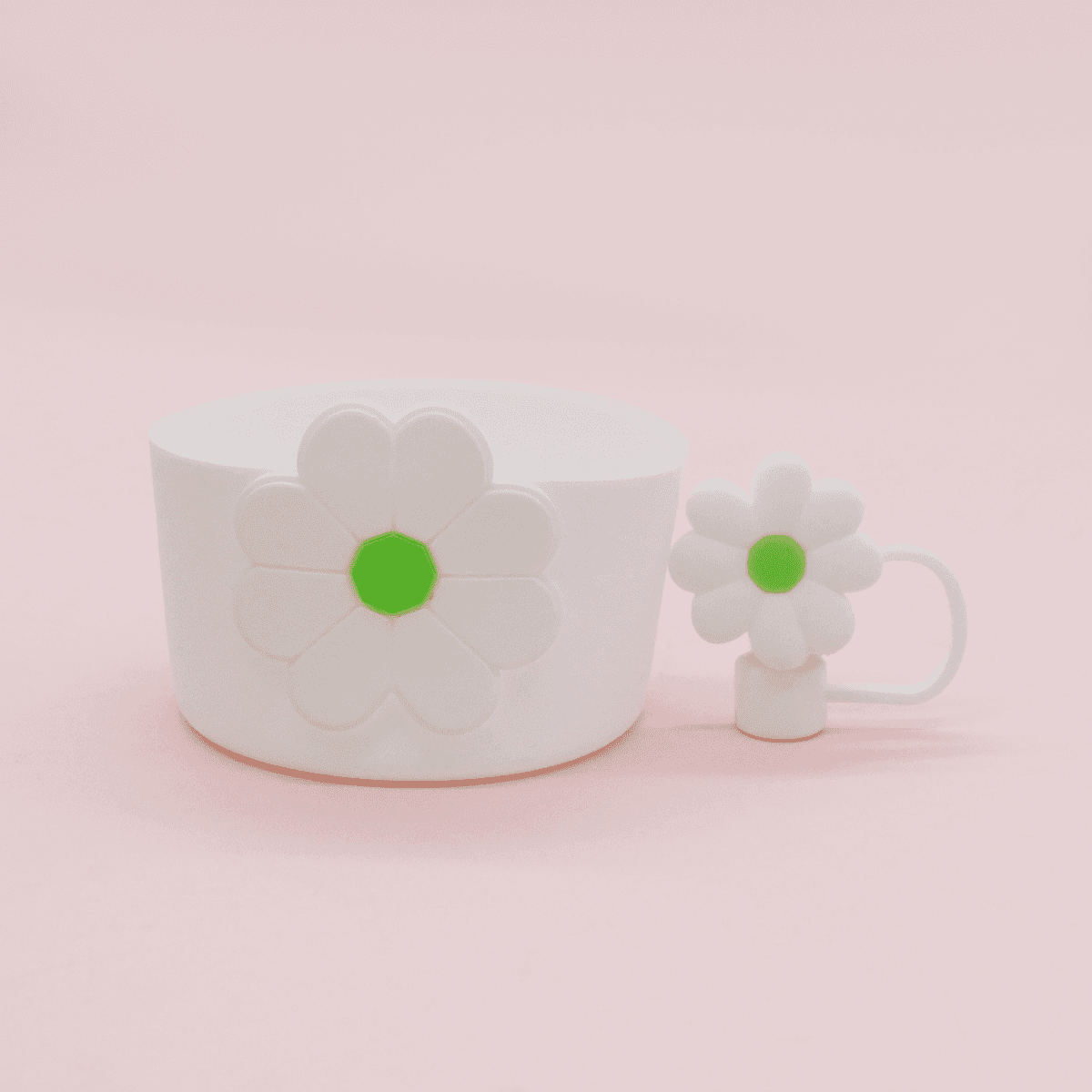 White Chrysanthemum Set